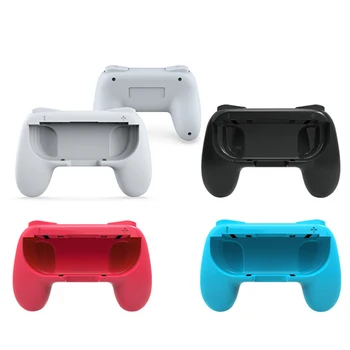  1 пара новых износостойких левых и правых ручек, совместимых с контроллером Nintendo Switch OLED NS Joy-Con Красный + синий