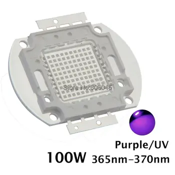  100 Вт Высокомощный УФ-ультрафиолетовый световой чип EPILEDs 42Mil, 365nm-370NM, 380nm-385nm, 395nm-400nm, 420nm-425nm светодиодный источник света