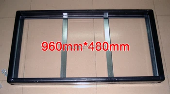  2 комплекта / упаковки Алюминиевая рамка Gicl-3590, размер экрана 960 * 480 мм; подходит для светодиодной панели P5 P10