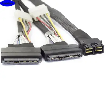  2 порта MINI SAS SFF-8643 от 4I до 2 портов SAS 8639 с адаптером для сервера питания