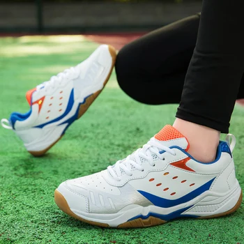  2023 Мужские и женские Профессиональные теннисные туфли для бадминтона, фитнеса на открытом воздухе, Нейтральная эластичная легкая спортивная обувь для тренировок