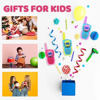  3 предмета, детские портативные рации, игрушки для активного отдыха в помещении на расстоянии 3 км, подарки на день рождения для мальчиков и девочек