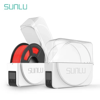  3D сушилка для нитей SUNLU, Продолжающая сушку во время печати, Функция времени наблюдения, верхняя крышка, ЖК-дисплей FilaDryer S1