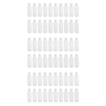  60 Штук пластиковых бутылок для шампуня объемом 100 мл, пластиковые бутылки для путешествий, контейнер для косметического лосьона