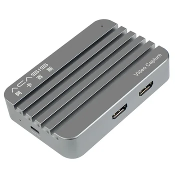  Acasis 4K 60hz HDMI-совместимая карта захвата Аудио-видео Запись игры в прямом эфире Type-C 1080p Видеозахват для Switch PS4