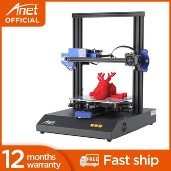  Anet ET4X ET4X-R Интегрированный Цельнометаллический Каркас FDM 3D Принтер DIY Kit Легкая Сборка Нагрев Быстрое Возобновление Печати Impresora 3D