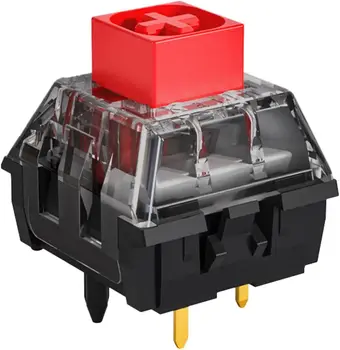  KAILH Box Белый Коричневый Красный V2 5-контактные механические переключатели для игровой клавиатуры Clicky Тактильные линейные