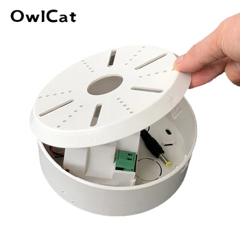  OwlCat Купольная камера видеонаблюдения Потолочный кронштейн с адаптером питания DC12V2A