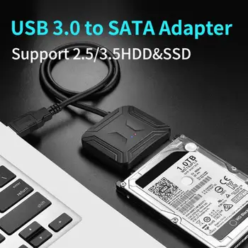  USB 3,0 2,0 SATA 3 Конвертер USB3.0 Кабель для жесткого диска WD 3,5/2,5 Дюймов Внешний жесткий диск SSD Адаптер Для Samsung