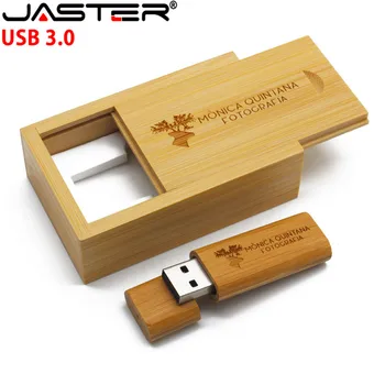  USB 3.0 (более 1 шт бесплатного логотипа) Деревянный USB + коробка USB флэш-накопитель ручка-драйвер флешка 4 ГБ 8 ГБ 16 ГБ 32 ГБ карта памяти USB creativo