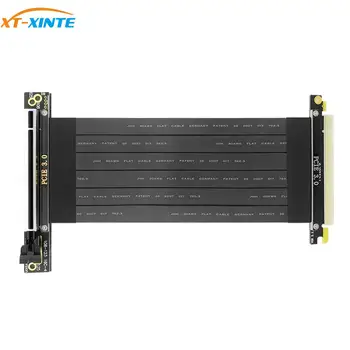  XT-XINTE PCIe 3,0x16 Высокоскоростные видеокарты PCI Express Удлинительный кабель 16x GPU Riser Cable Для Шасси ATX/ITX A4 NR200