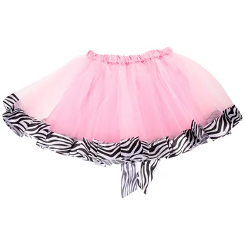  Декоративная юбка-многослойная пачка для маленьких девочек, Танцевальное детское платье из сетки для девочек