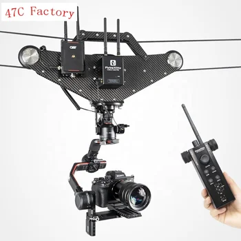  Дешевая DSLR Кабельная камера Flying Kitty Photography Моторизованная камера кабельная камера FM6