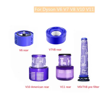  Для Dyson V6 V7 V8 V10 V11 Аксессуары Для Фильтров Пылесоса Фильтрующий Элемент До и После