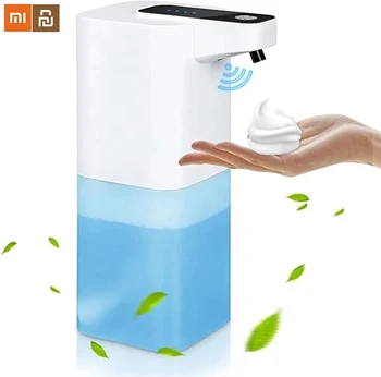  Дозатор мыла Xiaomi с пеной, Автоматические дозаторы мыла для ванной комнаты, Бесконтактный Дозатор мыла для посуды, Электрический Ручной Кухонный