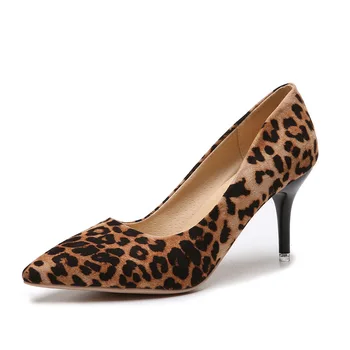  Женская обувь на каблуках, модные вечерние модельные туфли на высоком каблуке-шпильке, офисные вечерние модельные туфли, пикантные женские туфли-лодочки с острым носком, большие размеры 44