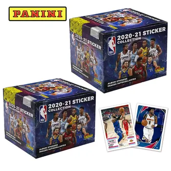  Новая Коллекция Наклеек Panini NBA Basketball Star Card 2020-21, Фанатские карточки, Коробка для коллекционных карточек, Карты для настольных игр