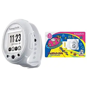  Новый Bandai Tamagotchi Smart 25th Anniversary Limit Электронные домашние животные; Белый чехол в стиле часов; Портативная игровая консоль; Забавная игрушка в подарок