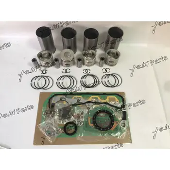  Новый комплект гильз цилиндров 4BC2 с комплектом прокладок Для деталей дизельного двигателя ISUZU комплект для восстановления двигателя