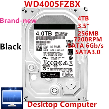  Новый Оригинальный жесткий диск для WD Black 4 ТБ 3,5 