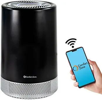 Очиститель воздуха H13 HEPA с приложением WiFi - Умный Воздушный фильтр и очиститель для дома, удаляет пыль, неприятный запах, пыльцу - Компактный ионизатор воздуха