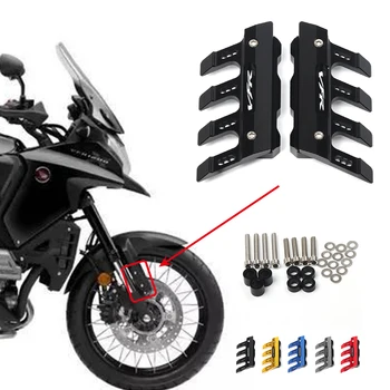  С логотипом для мотоцикла HONDA VFR1200X, алюминиевый брызговик с ЧПУ, блок боковой защиты переднего крыла, аксессуары для слайдера от падения