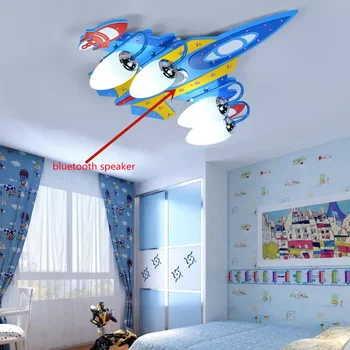  Светильник с Bluetooth-динамиком для детской люстры, детская комната для девочек, детская комната для мальчиков, люстра для спальни, кавайный декор для комнаты, подвесной светильник