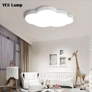  Светодиодные потолочные светильники светодиодные светильники для комнаты, спальни, светильник с регулируемой яркостью, светильник, ультратонкий светодиодный потолочный светильник для Гостиной 85-265 В