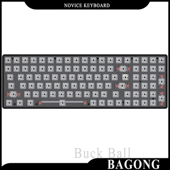  Трехрежимная клавиатура Ciy Для Начинающих 68 84 100 клавиш Механическая клавиатура Беспроводная Bluetooth 2,4 g Проводная клавиатура Аксессуар для подарков Мужчине