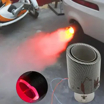  Эффектный защитный светодиодный наконечник глушителя из нержавеющей стали для автомобиля